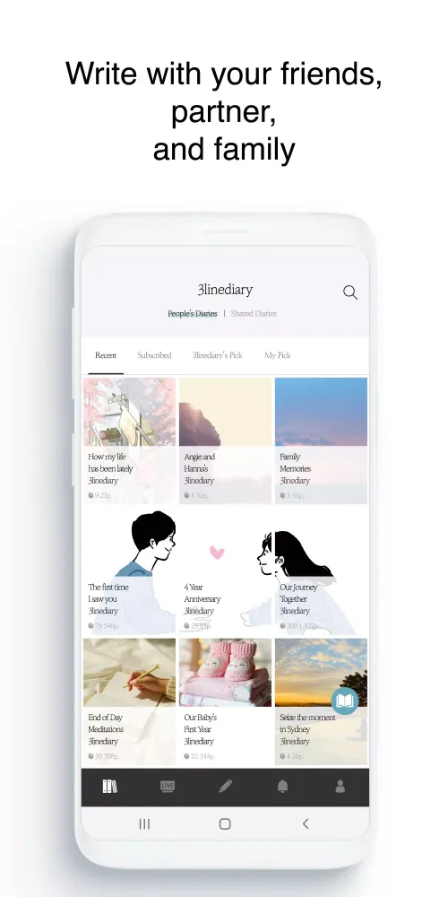 3LINEDIARY - 3Line Enough应用截图