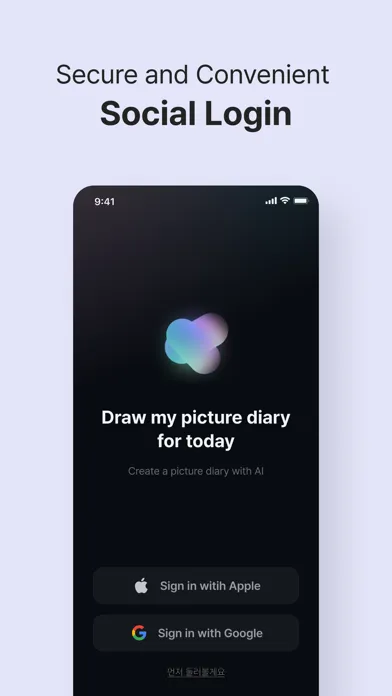 Screenshot di DrawMyToday - AI Picture Diary