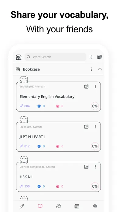 VoCat - My Own Vocabulary应用截图