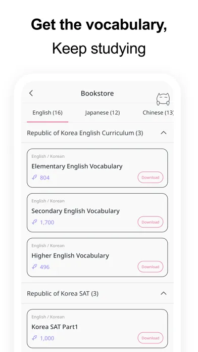 VoCat - My Own Vocabulary应用截图