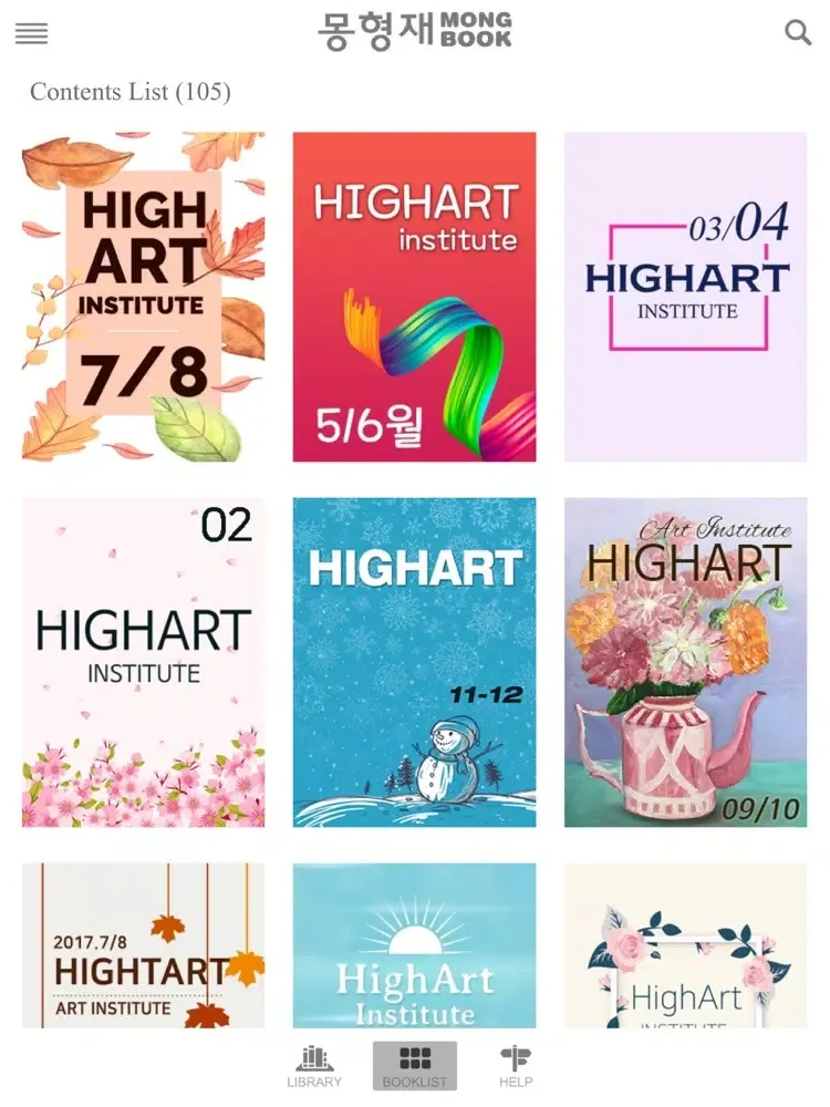 Ảnh chụp màn hình của MongBook iPad 