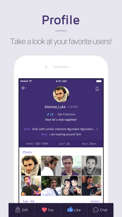 1km -New relationships, Groups应用截图