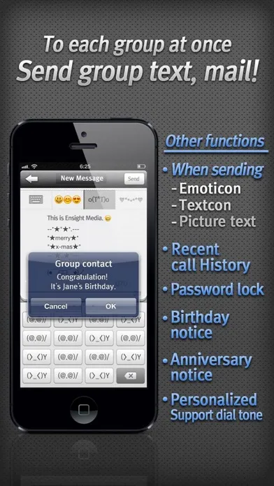 iGroup Contacts+Speed dial Free应用截图