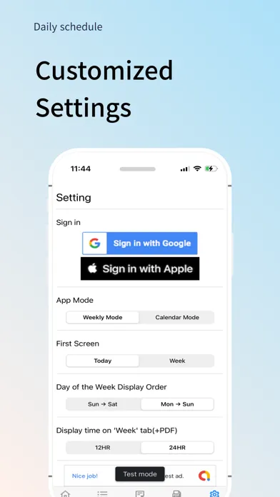 Daily Schedule -easy timetable应用截图