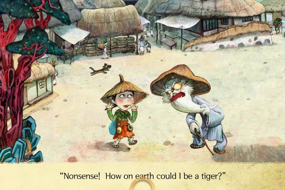 Capturas de pantalla de The Tiger with White Eyebrows for iPhone Lite