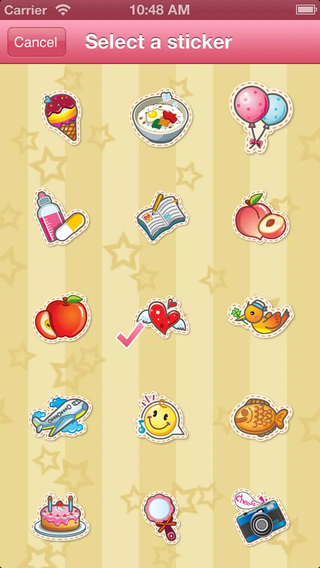 Tangkapan layar My Baby Diary (Lite)