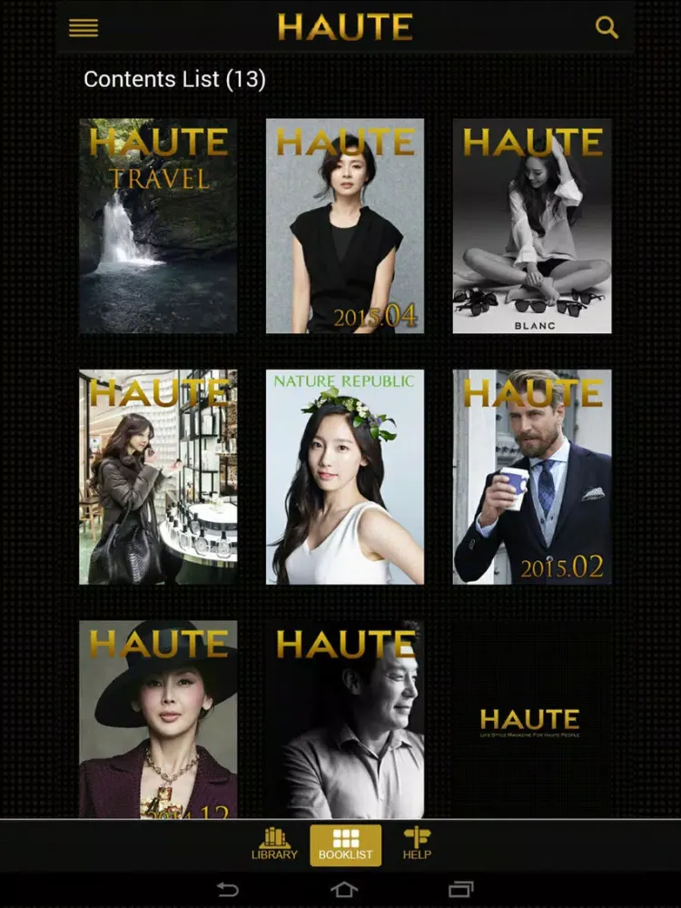 HAUTE iPad  স্ক্রিনশট