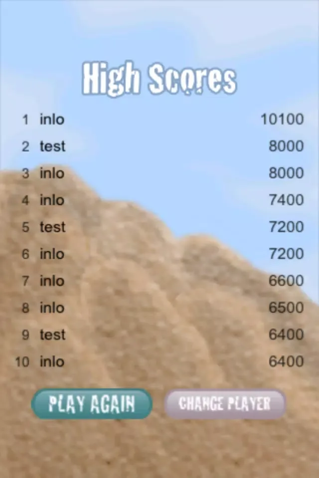Tangkapan skrin Rock Climbing Game