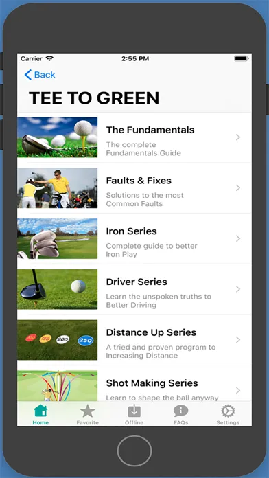 Zrzuty ekranu Complete Golf Coach