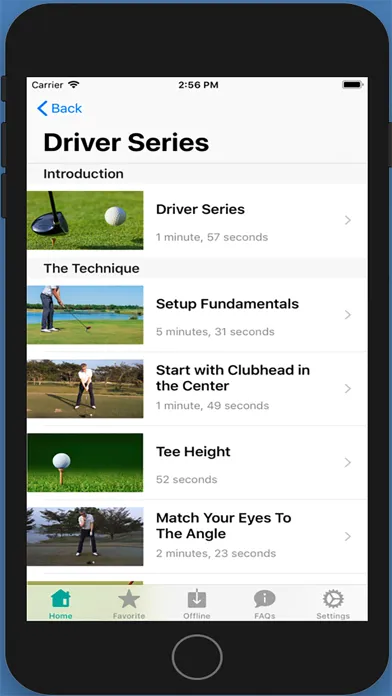 Zrzuty ekranu Complete Golf Coach