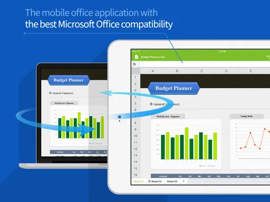 Polaris Office for MobileIron iPad  Screenshots