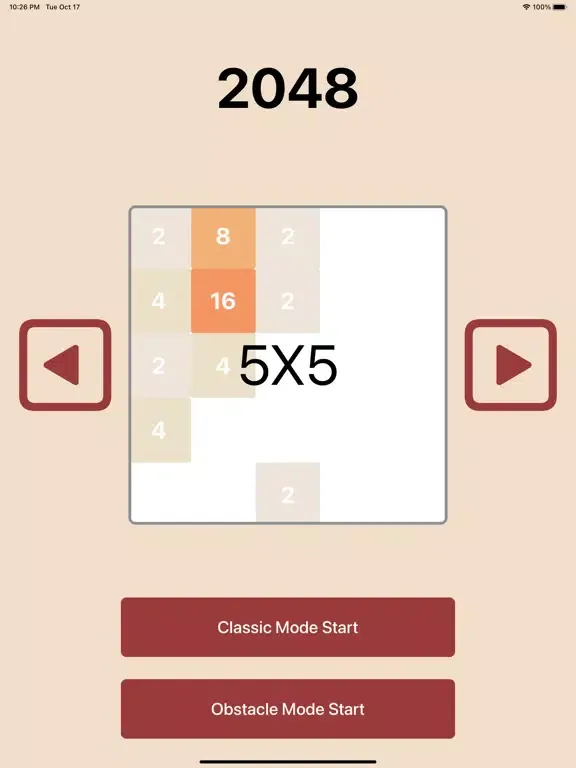 2048 Brain Numbers Puzzle Game iPad  Screenshots