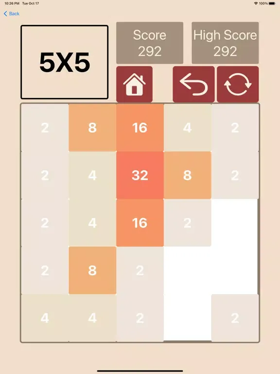 2048 Brain Numbers Puzzle Game iPad  Screenshots