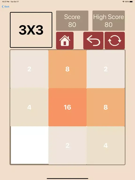 2048 Brain Numbers Puzzle Game iPad  Screenshots