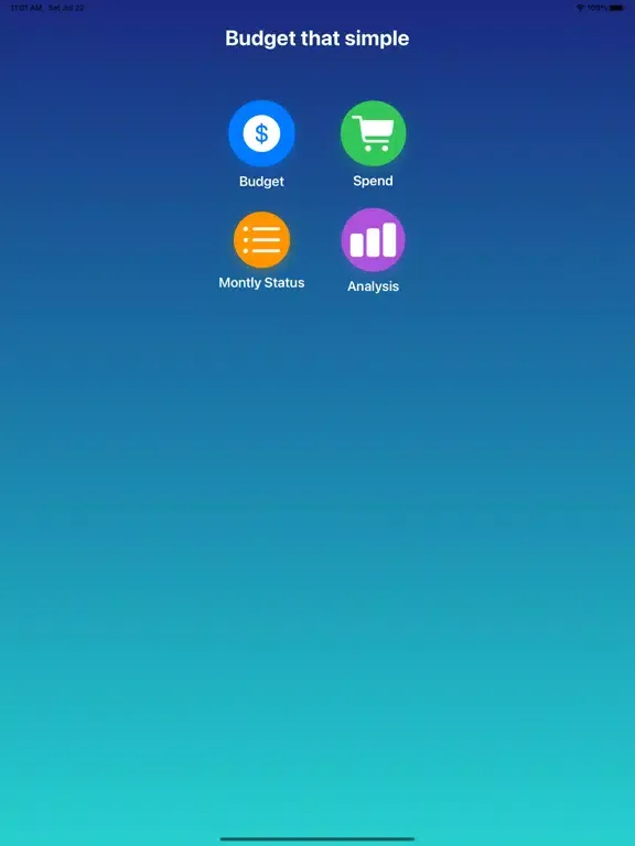 Capturas de pantalla de Budget that simple-budget book iPad 