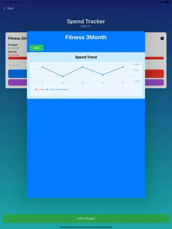 Capturas de pantalla de Budget that simple-budget book iPad 