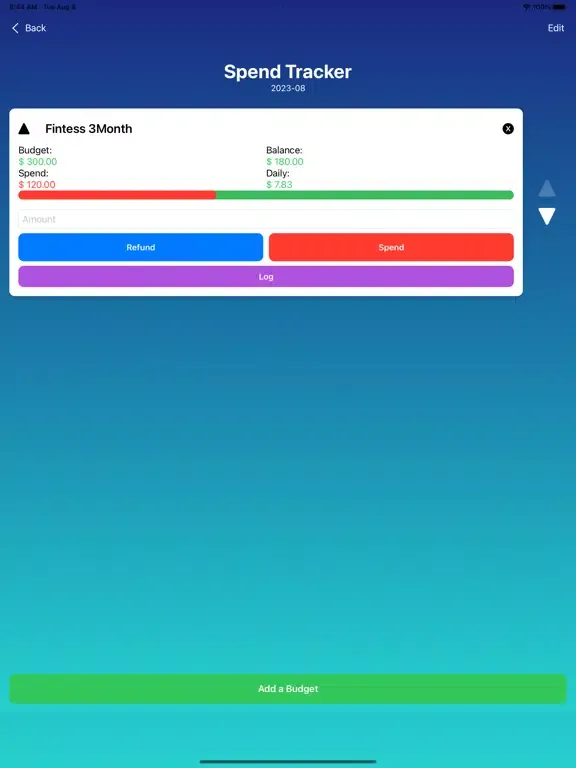 Capturas de pantalla de Budget that simple-budget book iPad 