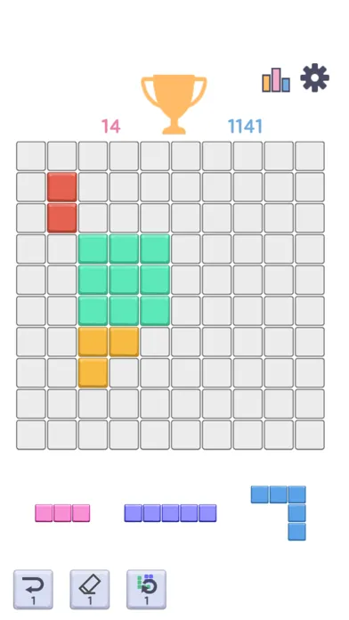 تصاویر BLOCK PUZZLE 1010!