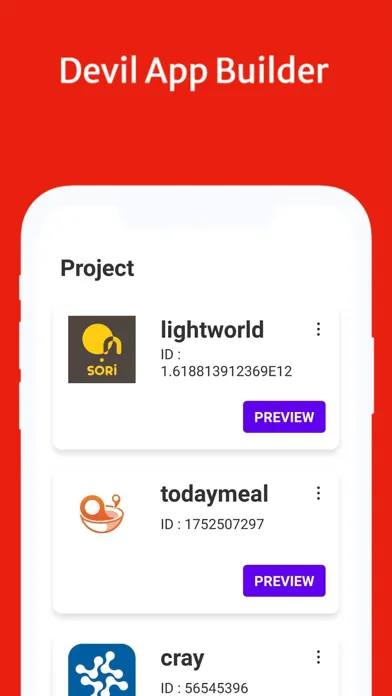Devil App Builder 스크린샷