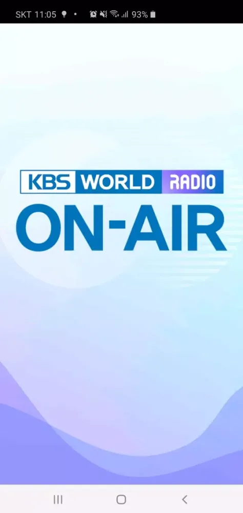 Screenshot di KBS WORLD Radio On-Air