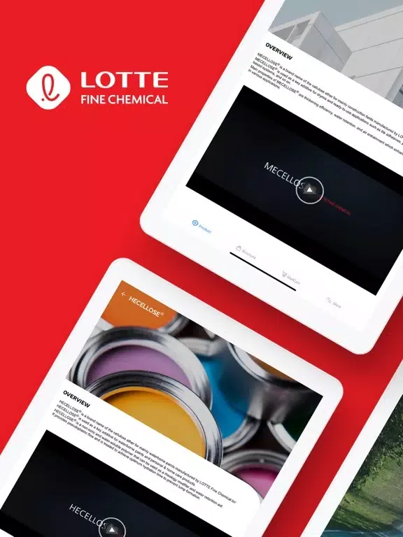 LOTTE-cellulose ether iPad  Ekran Görüntüleri