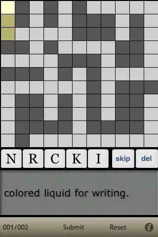 Capturas de tela do Crossword step by step - English 1500 Lite