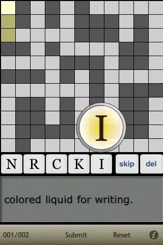 Capturas de tela do Crossword step by step - English 1500 Lite