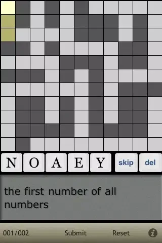 Capturas de tela do Crossword step by step - English 3500 Lite