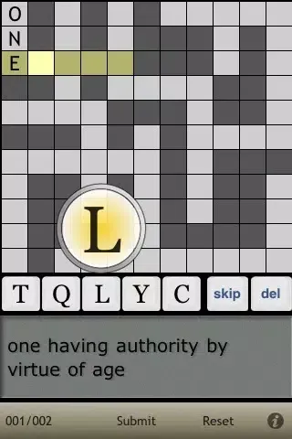 Capturas de tela do Crossword step by step - English 3500 Lite