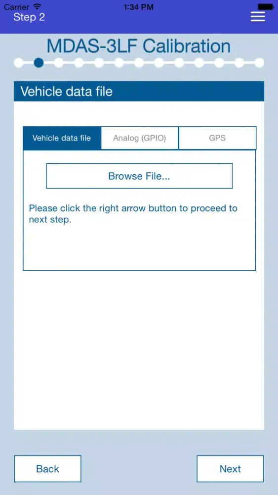 Скриншоты ADAS Setting