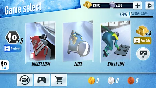 Sleigh Champion  Winter sports سکرین شاٹس