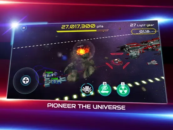 Tangkapan layar Starship Battle 3D iPad 
