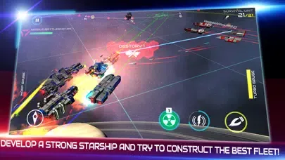 Tangkapan layar Starship Battle 3D