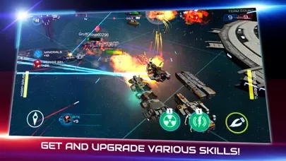 Tangkapan layar Starship Battle 3D