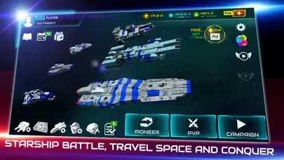 Tangkapan layar Starship Battle 3D