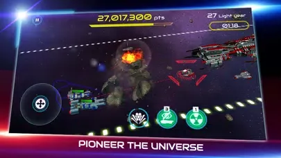 Tangkapan layar Starship Battle 3D