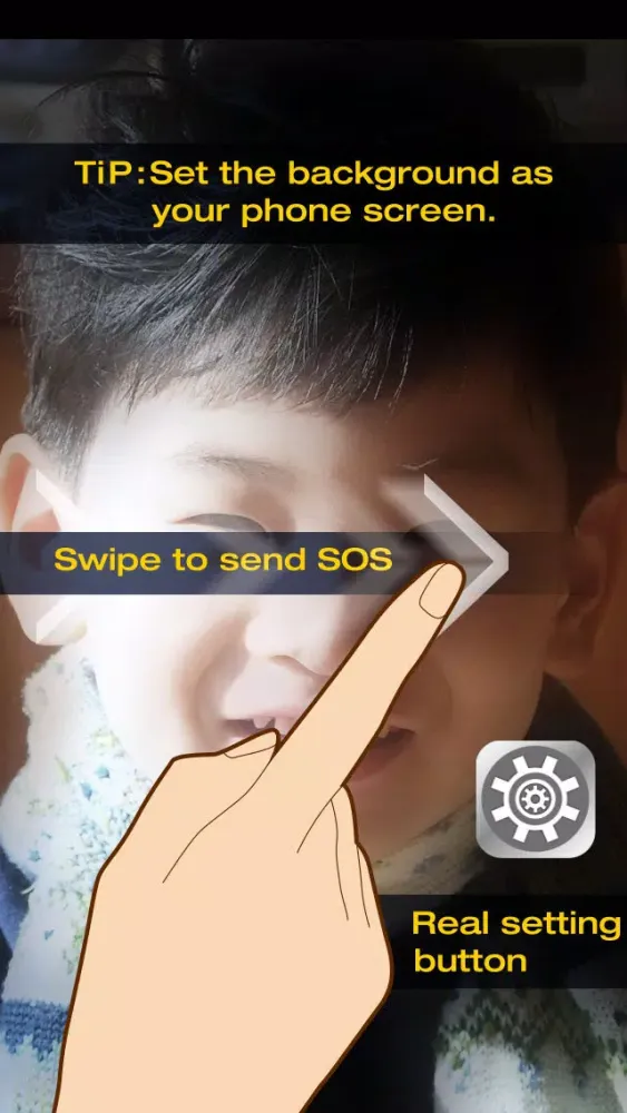 ภาพหน้าจอของ Shh! SOS for iPhone Lite