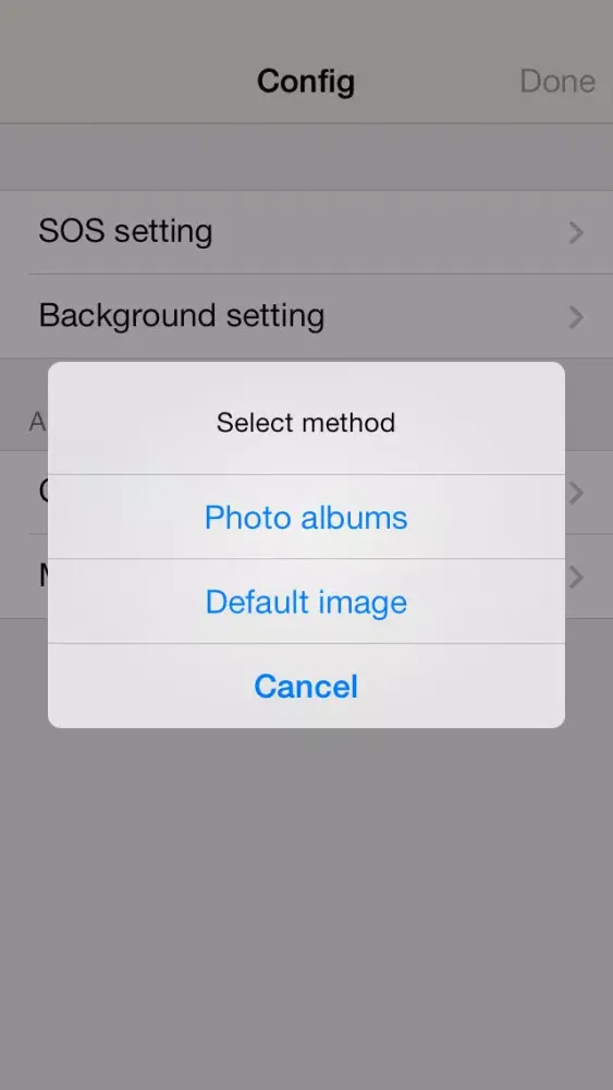 ภาพหน้าจอของ Shh! SOS for iPhone Lite