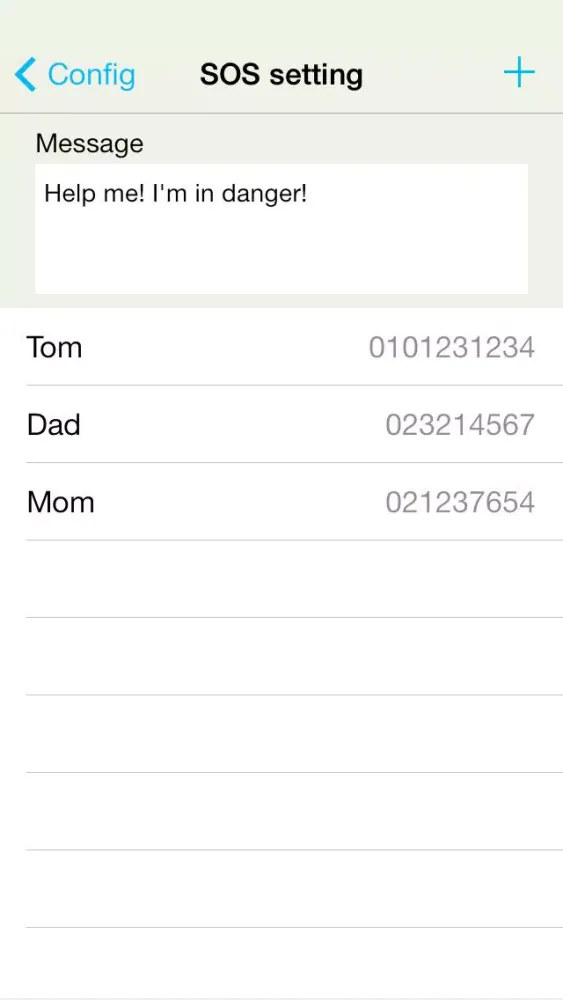 ภาพหน้าจอของ Shh! SOS for iPhone Lite