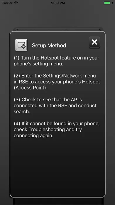Capturas de pantalla de RSE REMOTE