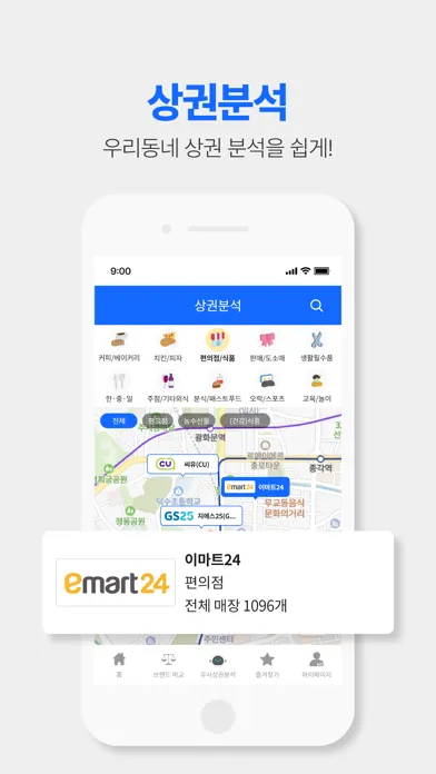 창업픽 - 자영업 프랜차이즈 창업정보 원클릭 상권분석 Screenshots