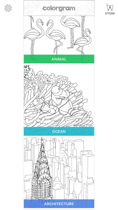 Coloring book : Colorgram 스크린샷