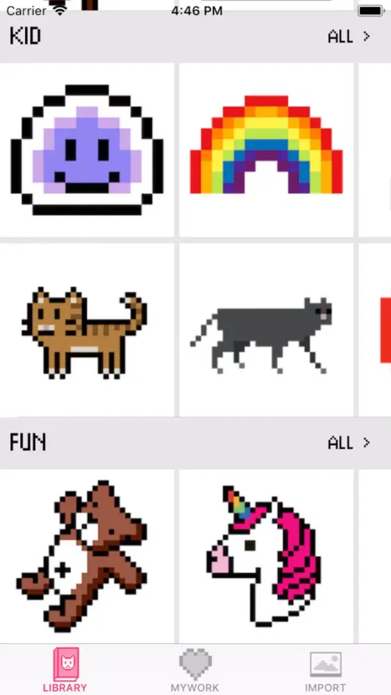 Capturas de tela do Pixel X - Color By Number