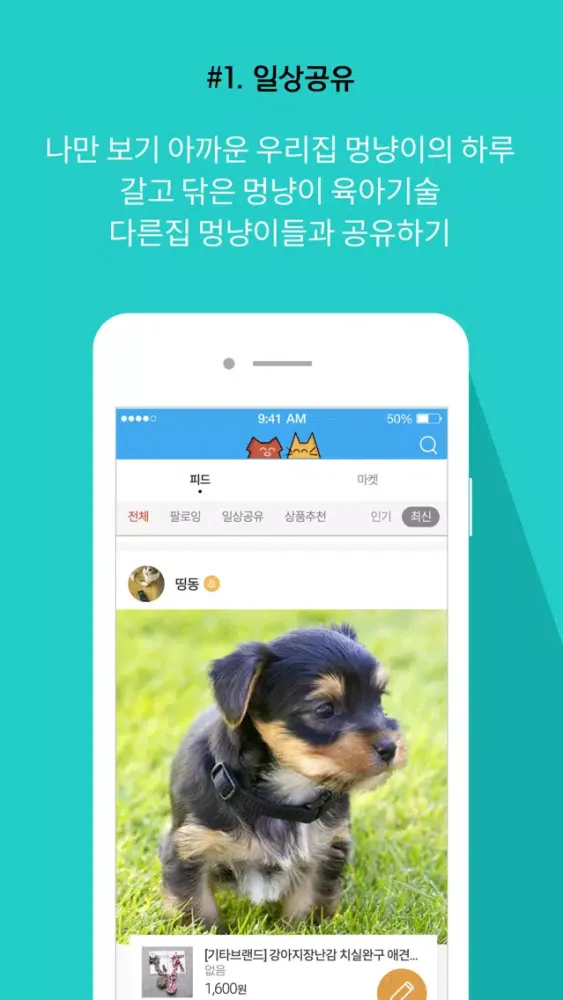 꿈꾸는 멍냥이 স্ক্রিনশট