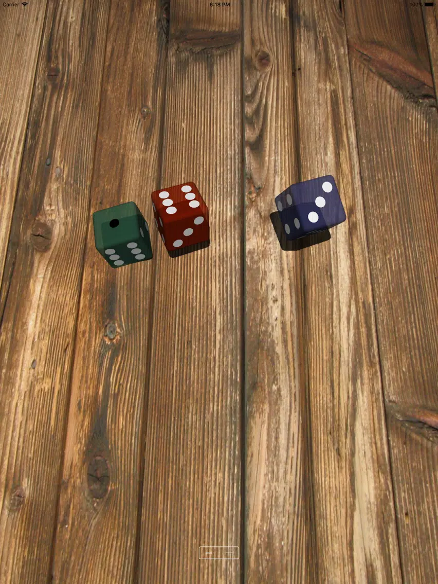 Ảnh chụp màn hình của 3D 주사위 (3D Dice) iPad 