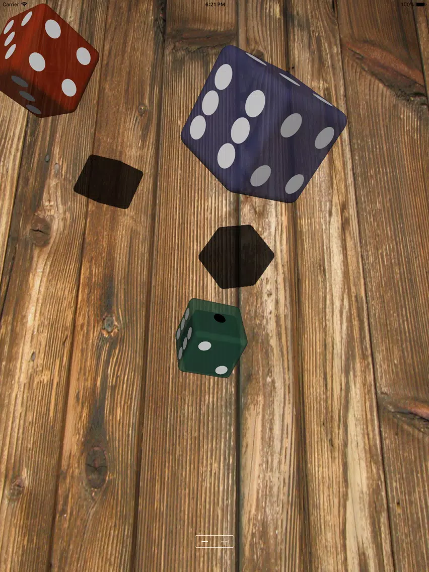 Ảnh chụp màn hình của 3D 주사위 (3D Dice) iPad 