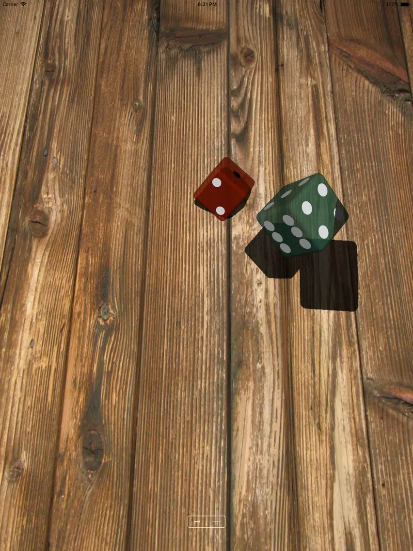 Ảnh chụp màn hình của 3D 주사위 (3D Dice) iPad 