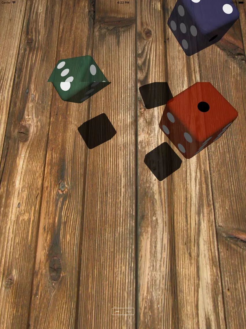 Ảnh chụp màn hình của 3D 주사위 (3D Dice) iPad 