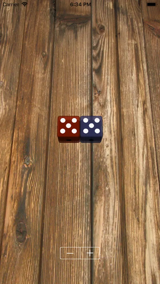 Ảnh chụp màn hình của 3D 주사위 (3D Dice)