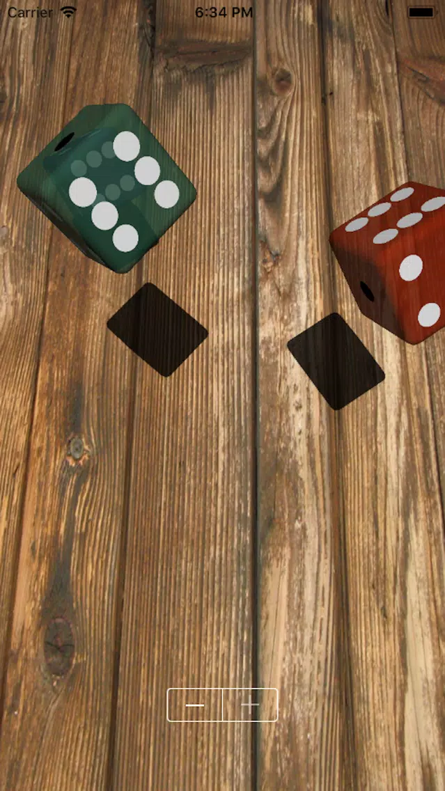 Ảnh chụp màn hình của 3D 주사위 (3D Dice)